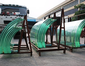 low iron glass - curved tempered glass - laminated glass for railings