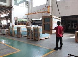 Plywood Crate Package for Building Glass