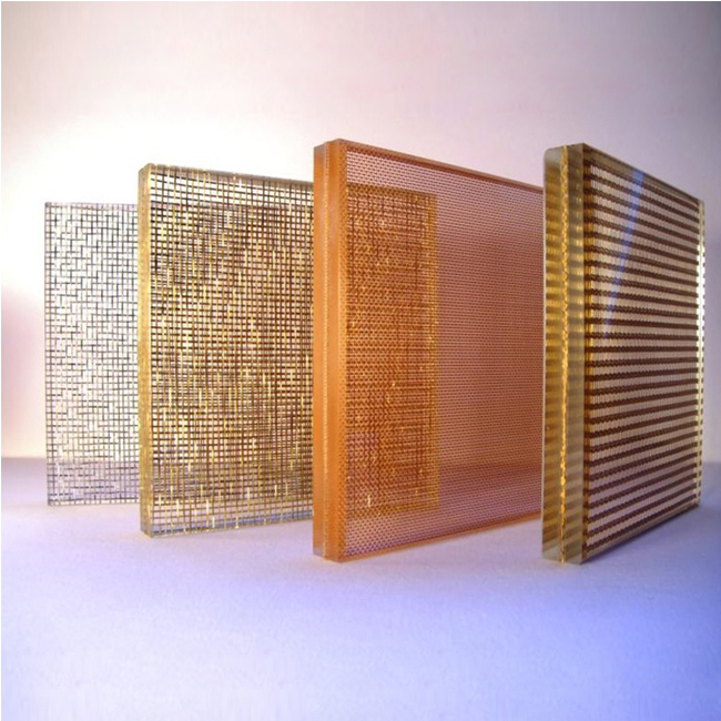 Fabric Mesh Laminated Glass, Tempered Glass, Laminated Glass Manufacturer