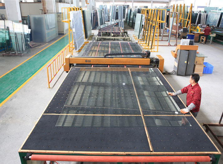 automatic glass cutting machine production line